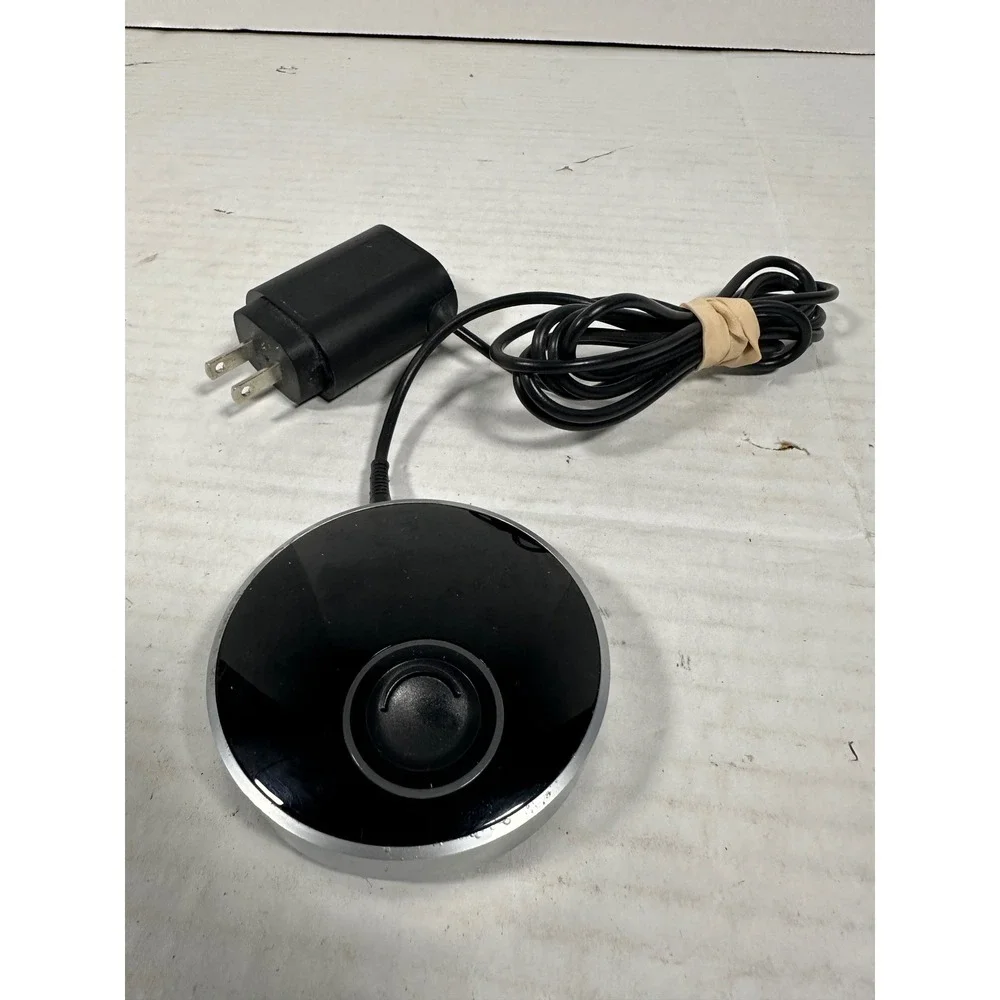 GilletteLabs Heated Razor Magnetic Charging Dock Base Type 2515 Black Silver 12V